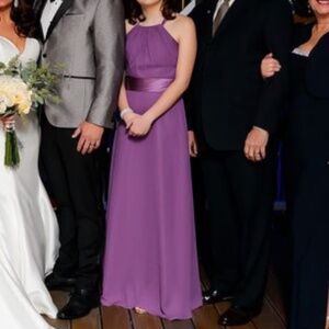 Purple Bridesmaid Dress Size 6